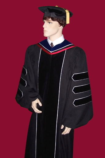 doctoral gown custom