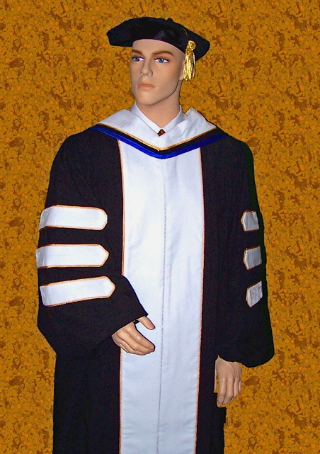 how to wear phd cap and gown